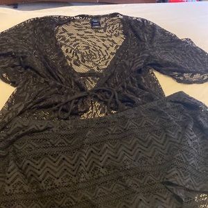 Catalina bathing suit bottoms & coverup